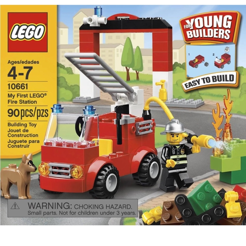 LEGO My First Fire Station Set (10661)-Retired set